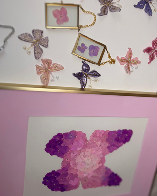 Butterfly & Rhinestone Charity Ornament