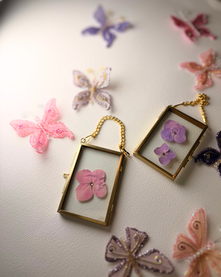 Butterfly & Rhinestone Charity Ornament