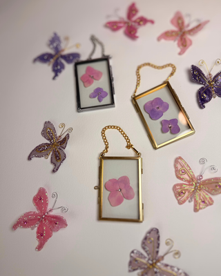 Butterfly & Rhinestone Charity Ornament