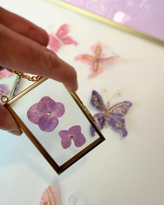 Butterfly & Rhinestone Charity Ornament