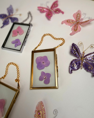 Butterfly & Rhinestone Charity Ornament
