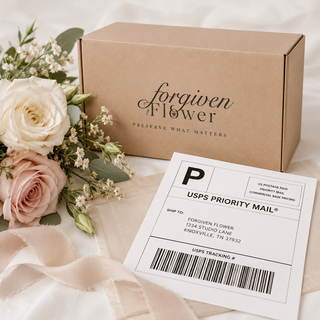 Pre-Paid Bouquet Shipping Label ($40)