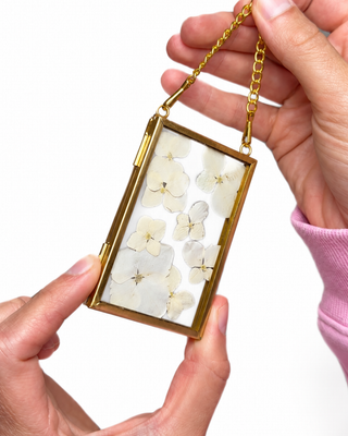 Pressed floral antique Christmas ornaments made from special event flowers such as funerals, weddings, and more. The perfect keepsakes from weddings and funerals. 