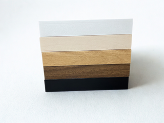 Frame color options for custom pressed wedding flower preservation, including white, birch, oak, walnut, and black finishes.